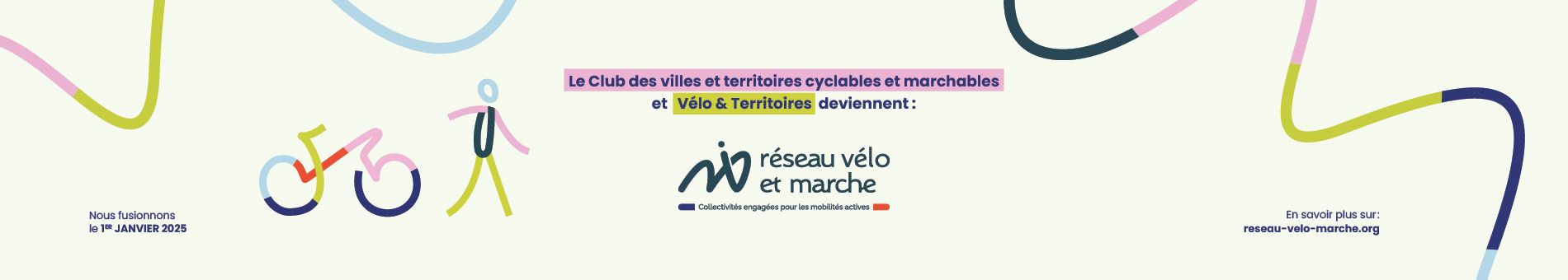 Réseau vélo marche