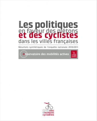 Ecran Les politiques en faveur des piétons et des cyclistes dans les villes françaises en 2010 201