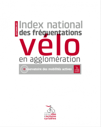 Index national des fréquentations vélo en agglomération   2017
