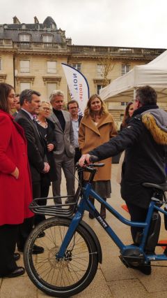 Photo élus nationaux pour le vélo